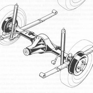 Train arriere transmission