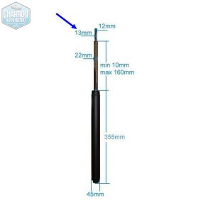 Amortisseurs avant - La paire | Capri Mk1 69-08/72