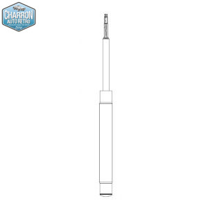 Amortisseurs avant - La paire- Pour coupelle superieur 12,7mm | Capri Mk1 69-08/72