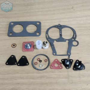 Pochette carburateur double corps Solex TDID  |  V4 cologne | Capri 1700GT et Matra 530