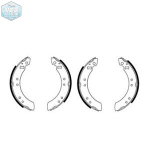 Garnitures de frein 203X38 | Capri et Escort Mk2 - Voir affectations | Kit de 4 | Ref : 6158A8742