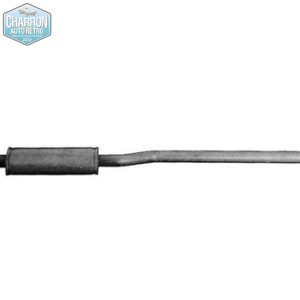 Silencieux intermédiaire Ford Taunus TC 70 a 83  1.3  et 1.6 73cv
