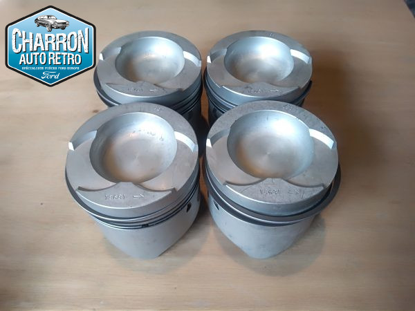 set 4 pistons 1300 kent cote réparation +0.50mm et +0.75mm