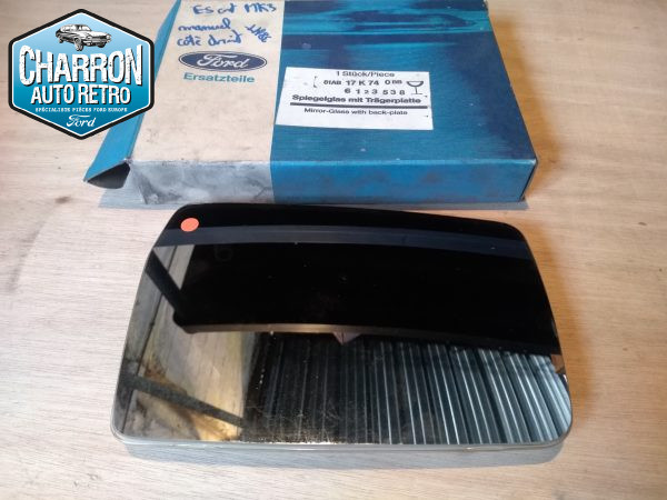 glace de rétroviseur escort mk3 coté droit