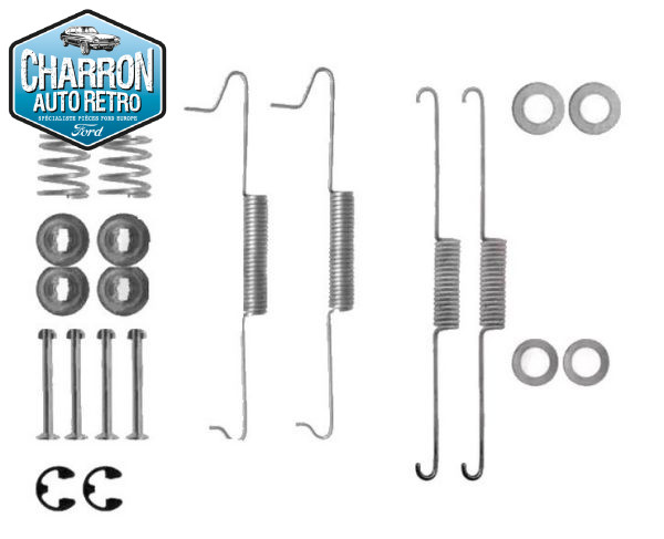 Kit ressorts garnitures - dimensions 228x45 | Transit 08/65-12/85 | Ref : 820A0623Q256