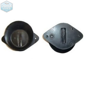 Joint charnière de porte |  Capri mk1- Escort 67-80 | Inox recouvert caoutchouc