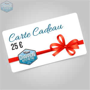 Carte cadeau de 25 €