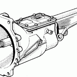 boite type A escort mk1 et mk2 a moteur kent de 0.9 a 1.6 cm3