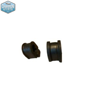 Silent bloc fixation de crémaillère caoutchouc -kit de 2 | Ford Taunus 70-83
