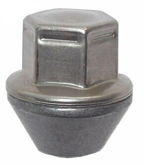 Écrou de roue argent M12x1,5 conique 60° pour Toyota