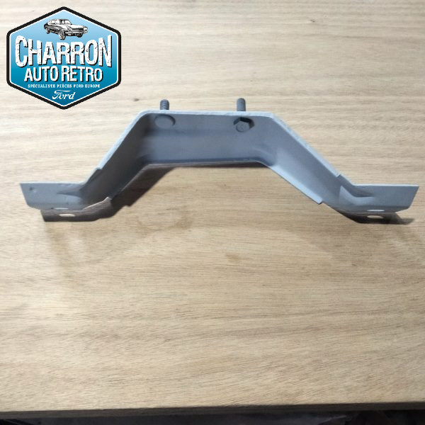 ferrure de pare chocs arrière droit capri mk2, sablé et apprêté – Image 2