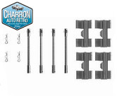 Kit accessoires montage plaquettes | Transit 11/73-08/91 | Pour étrier 4 pistons | Ref : 004A0967Q541