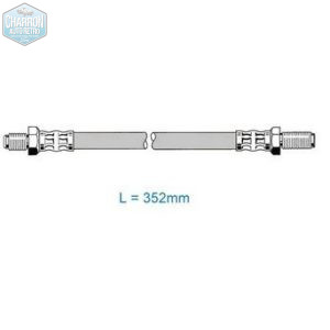 Flexible de frein avant | Sierra 08/85-02/93 -- Sauf Cosworth | Ref : P1225