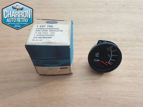 Manomètre niveau de carburant | Capri Mk1 GT et RS -- 09/72-12/73 | Stock d'origine