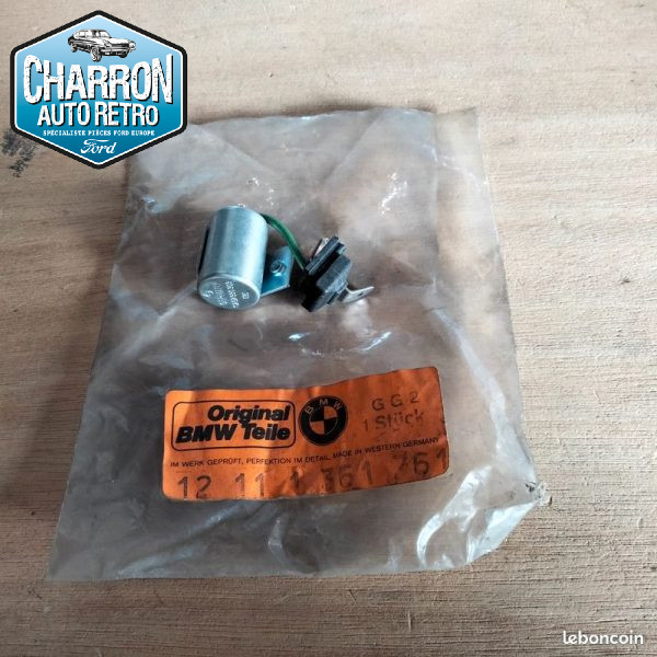 Condensateur BMW neuf d'origine | E3 E9 E12 E21 E23 E24 | Ref : 12111361761