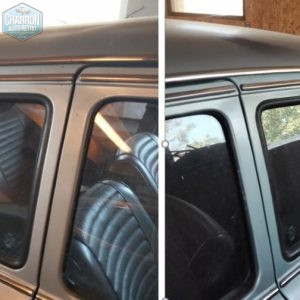 Joints de vitre arrière latéral ouvrante Escort mk1 2portes | la paire | Ref : JP5M