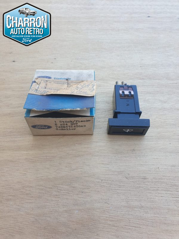 Interrupteur lave-glace arrière | Capri 01/74-04/76 | Pièce d'origine - Ref : 6024987