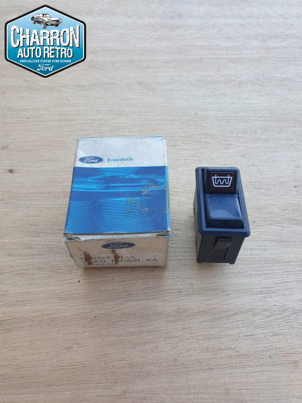 Interrupteur lunette arrière chauffante | Escort Mk2 | Pièce d'origine - Ref : 6025321