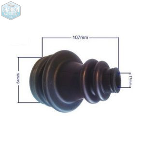 Soufflet de cardan Sierra | Pour modèles sans tulipe démontable