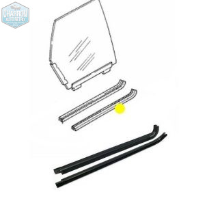 Joint extérieur de vitre arrière - La paire | Escort cabriolet 09/80-07/90