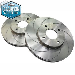 Disques de freins avant ventilés et nervurés Ø 278 mm – La Paire | Sierra Cosworth 02/90-93 – 4 roues motrices