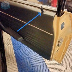 Entretoise loquet panneau de porte | Capri, Fiesta, Taunus, Fiesta, Escort, Transit, Granada