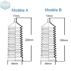 Soufflets de direction assistée Cam gear | Sierra
