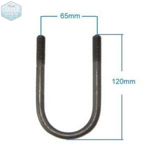 U fixation de pont atlas | Ford Capri-Escort | Longueur 120 mm