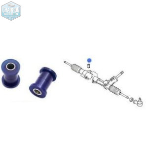 Silent bloc crémaillère de direction - Kit de 2 - Polyuréthane | Ford Sierra 2 roues motrices