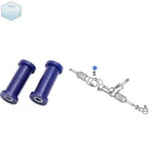 Silent bloc crémaillère de direction - Kit de 2 - Polyuréthane | Ford Sierra 4 roues motrices