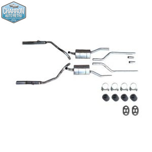 Ligne d’échappement INOX BIG BORE | Ford Capri Mk2 et Mk3 - Moteurs V6 2.0/2.3/2.8i