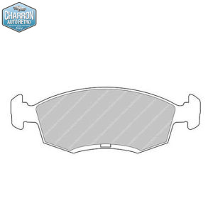 Plaquettes de frein avant performance - Ferodo DS2500 | Ford Sierra non Cosworth