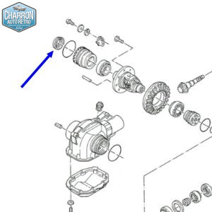 Joint spi boite de transfert | Ford Sierra 4X4 - Scorpio 4X4