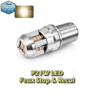 Ampoule P21W - Couleur blanche | Feux stop et recul